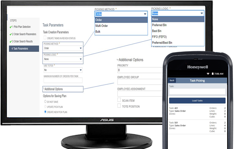 Picking Strategies for NetSuite RFSMART